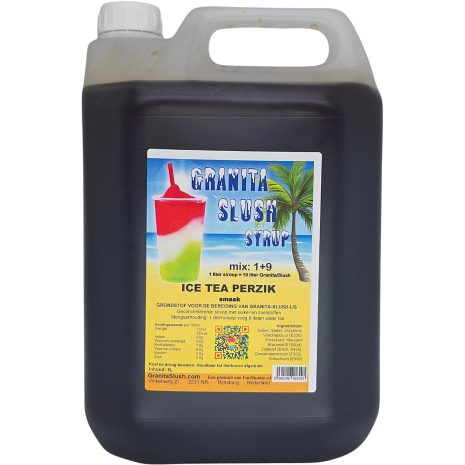 Slushsiroop Ice Tea Perzik 5L - Ice Tea slush